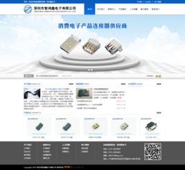 智鴻鑫電子 深圳網絡公司如何打造卓越網站建設效果